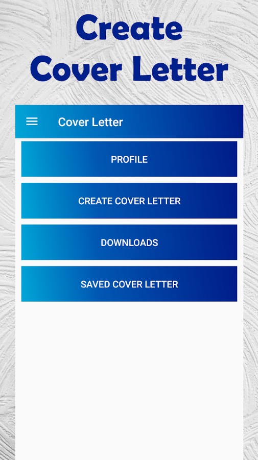 Cover Letter Creator
1