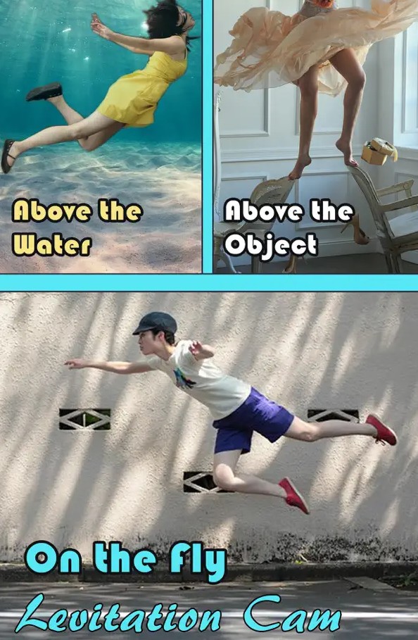 Levitation Camera - Illusion Photo Editor to Erase Background & Float Yr Picture2