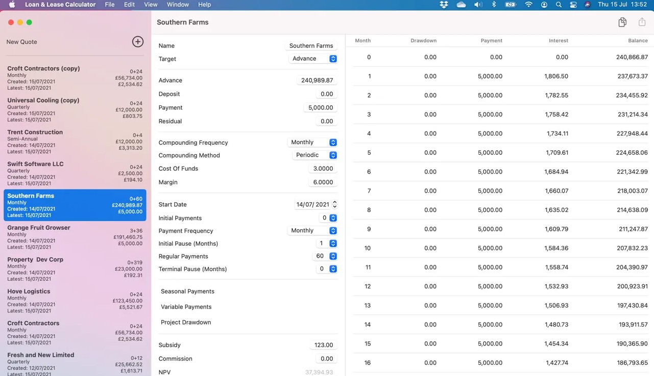 Loan & Lease Calculator1