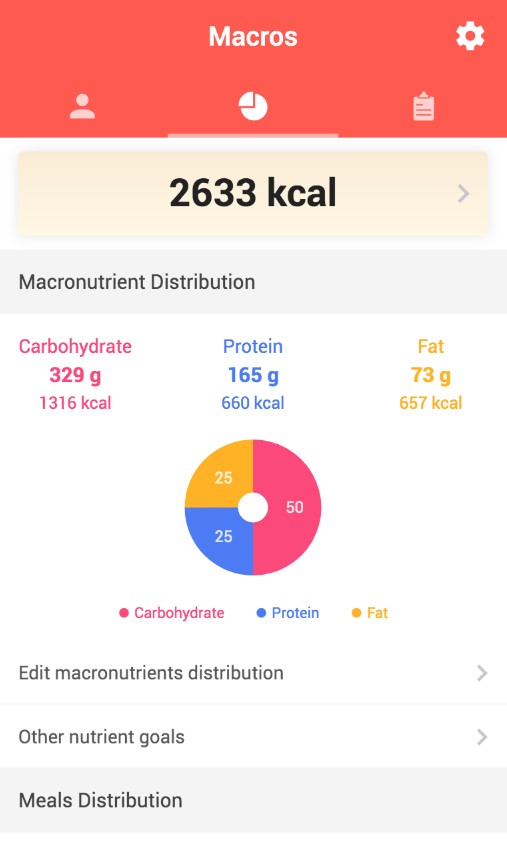Macros - Calorie Counter
2