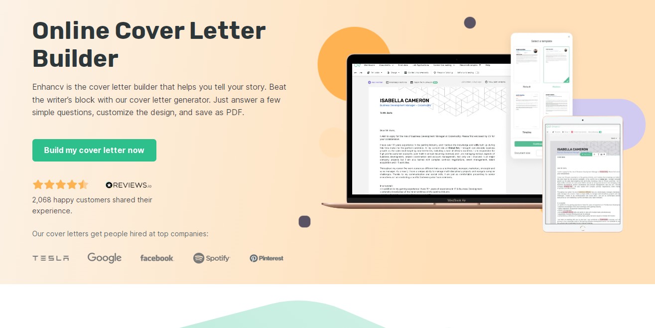 Online Cover Letter Builder1