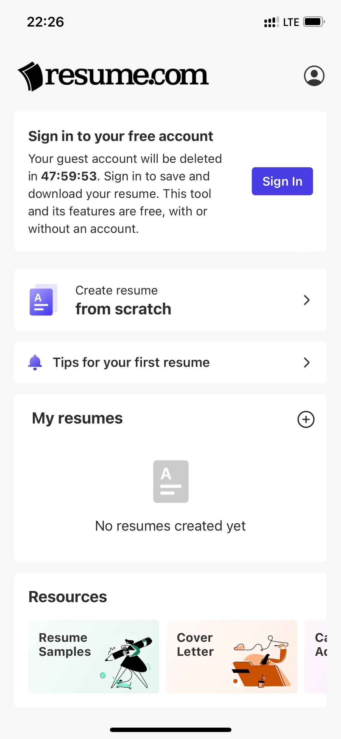 best resume maker app for android