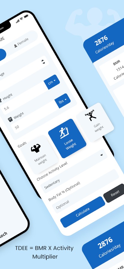 TDEE Calculator: Daily Calorie
1