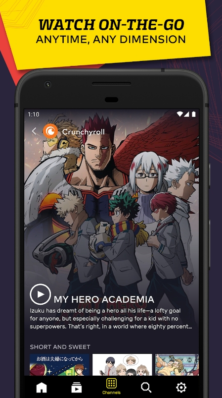 NEW ANIME APP WITHOUT ADS (FREE).2021 NO CLICKBAIT 