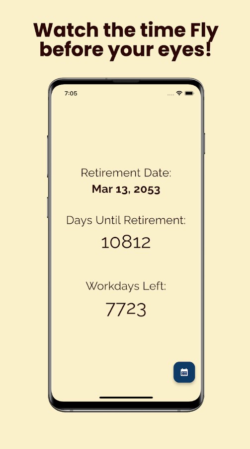 Workday Retirement Countdown
2