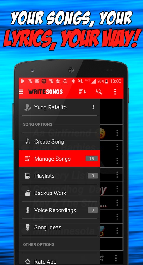 Write Songs Lite1