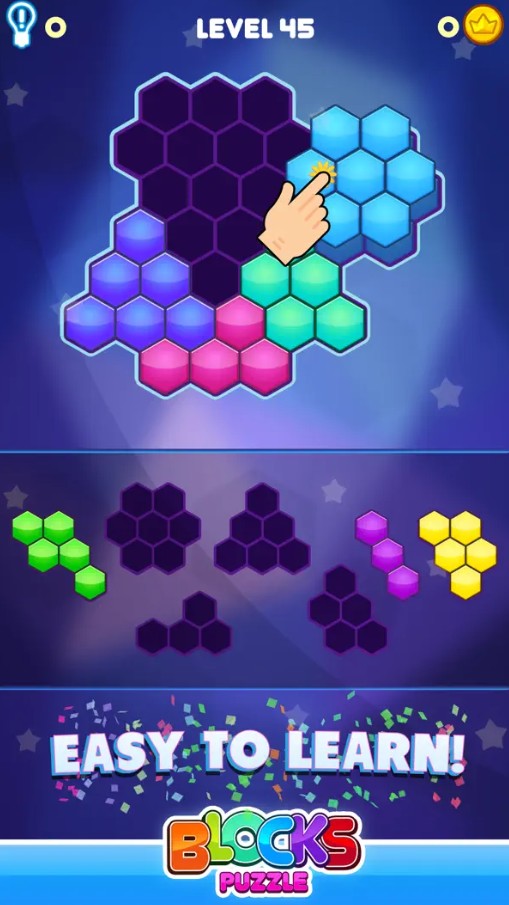Blocks Puzzle - Hexagon Game2