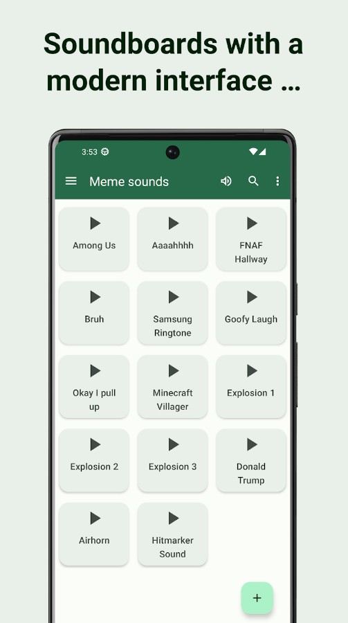 دانلود برنامه Instant Buttons: The Best Soundboard App برای اندروید