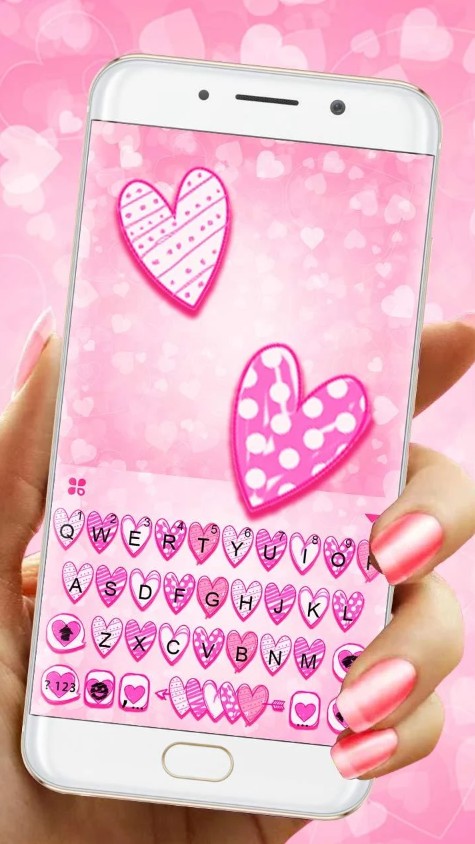 Doodle Love Pink1