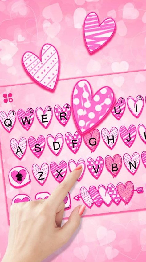 Doodle Love Pink2