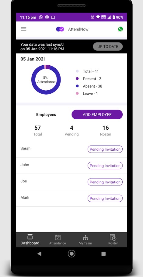 Employee Attendance & Location
1