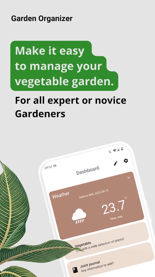 Garden organizer - Vegetable
1