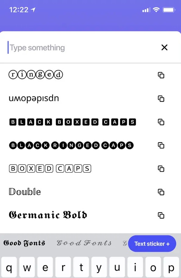 Good Fonts - Text Keyboard App2
