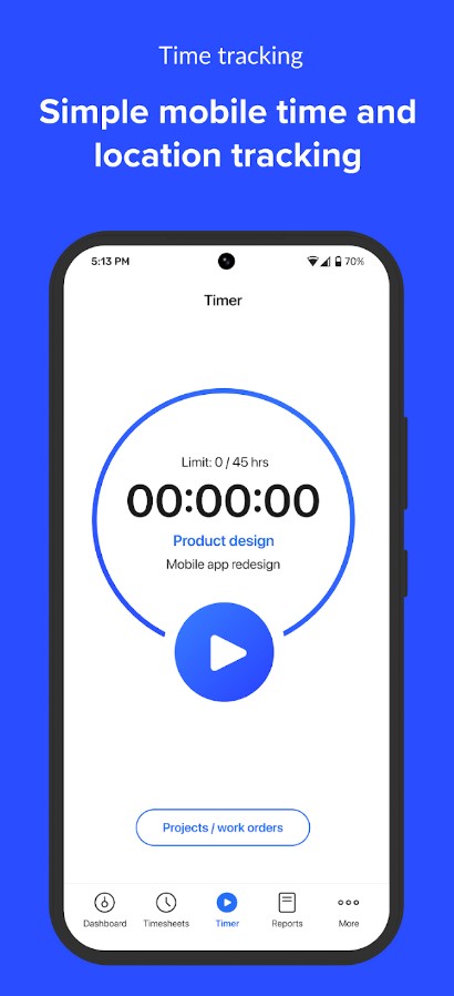 Hubstaff Time & Hours Tracker
1