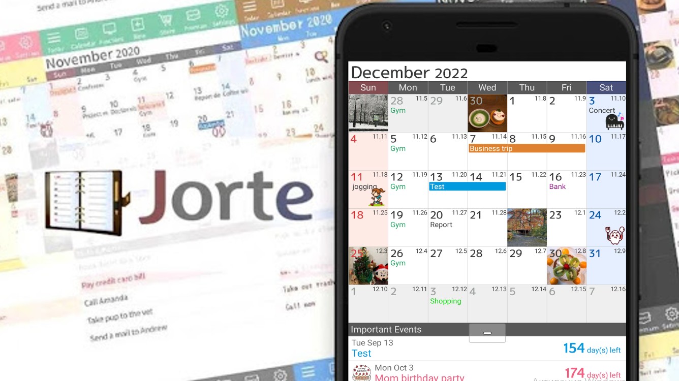 Jorte Calendar & Organizer
1
