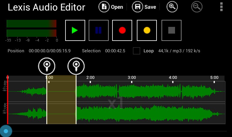 Lexis Audio Editor
1