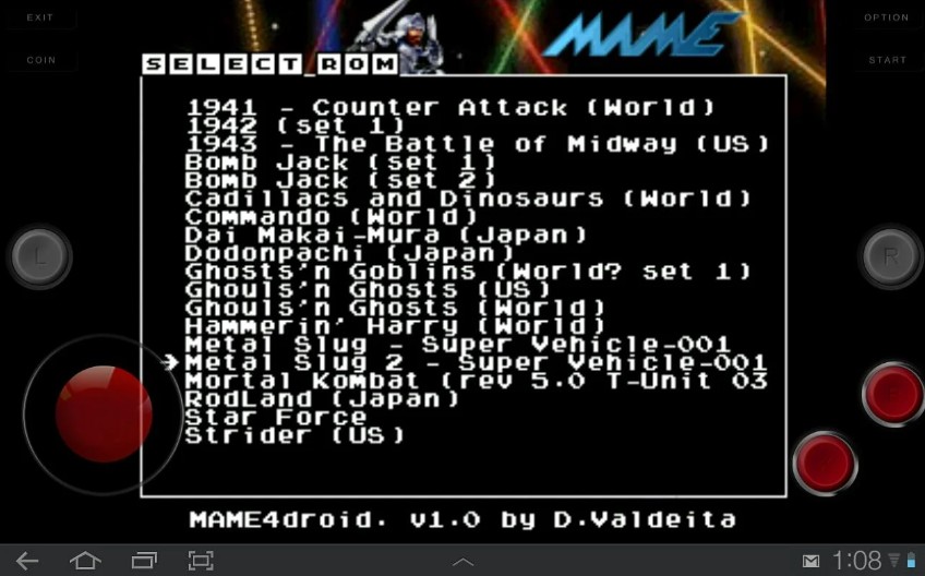 MAME4droid 1