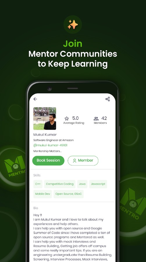 Mentro - Learn with Mentors
2