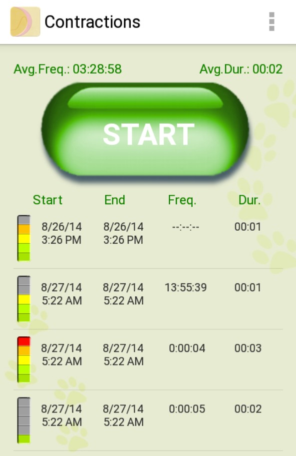 My Contractions Tracker
2