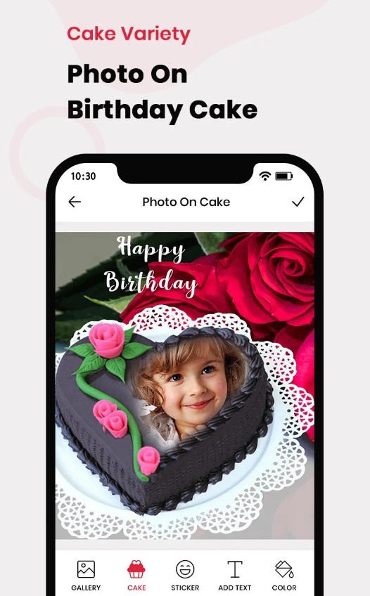Name Photo On Birthday Cake
1