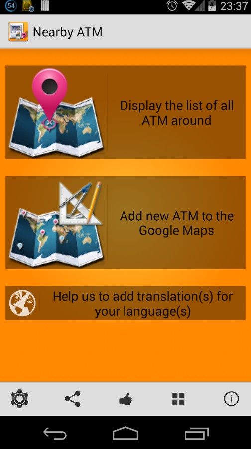 Nearby ATM (bank Locator)
1