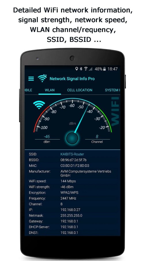 Network Signal Info
2