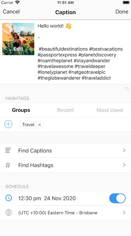 PREVIEW - Plan your Instagram
2