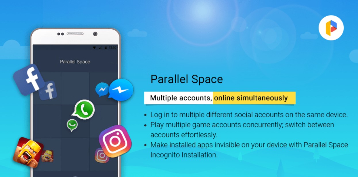 Parallel Space - app cloning
1