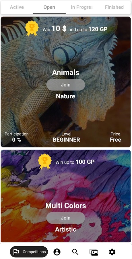 Picazing - Photo Contests App1