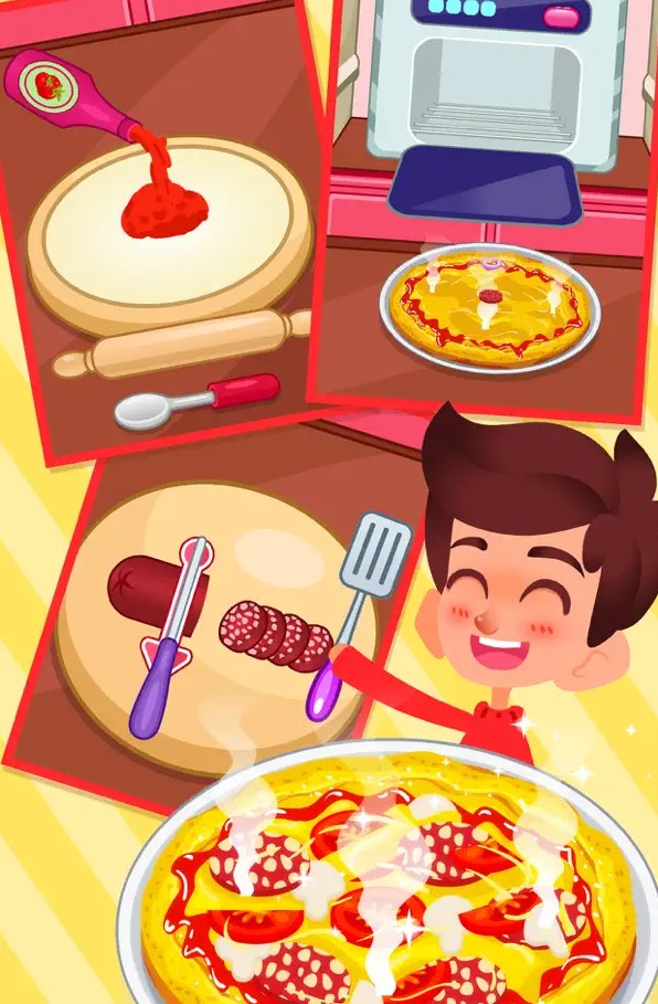 Pizza Factory: Fast Food Maker Shop 2020 - Cooking Games - Android Games  For Kids 