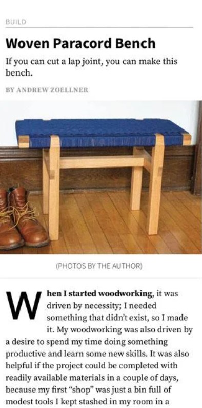 Popular Woodworking Magazine
2