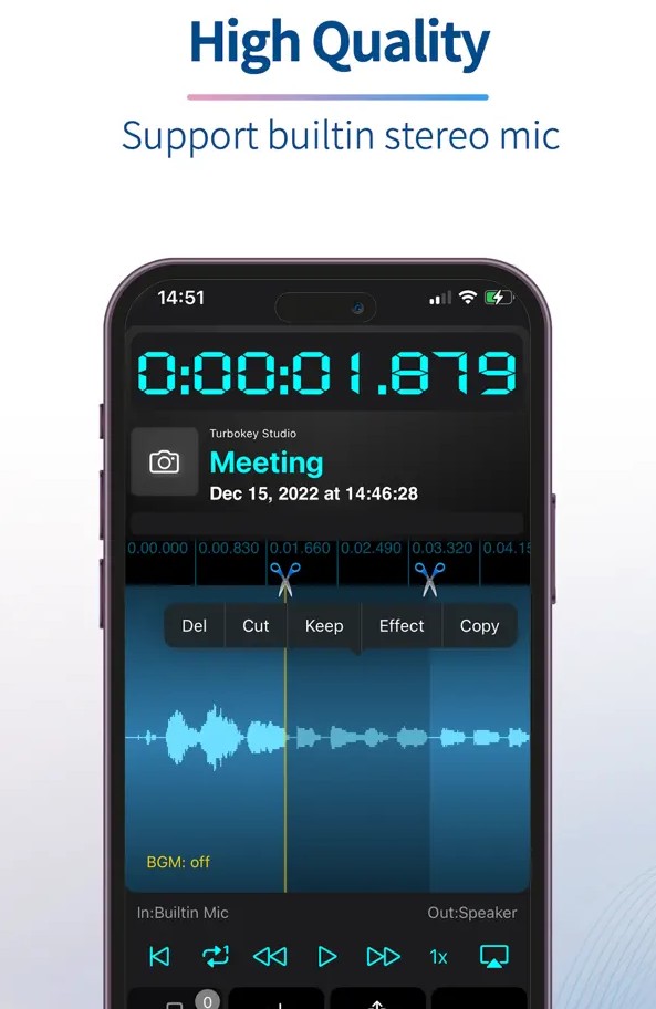 Recorder Plus - Audio Editor1