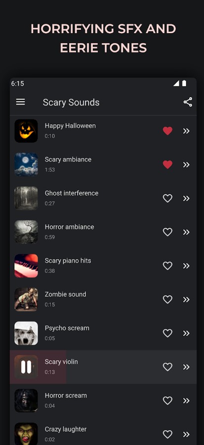 Scary horror sounds
2