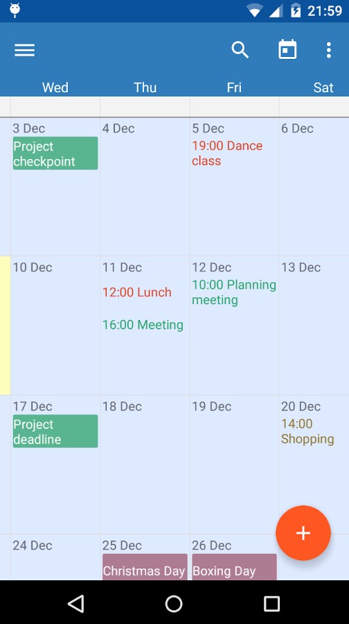 Touch Calendar F
2