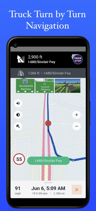 Truck Navigation, GPS - Road H1