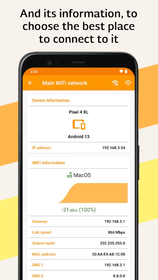 WiFi Signal Strength Meter
2