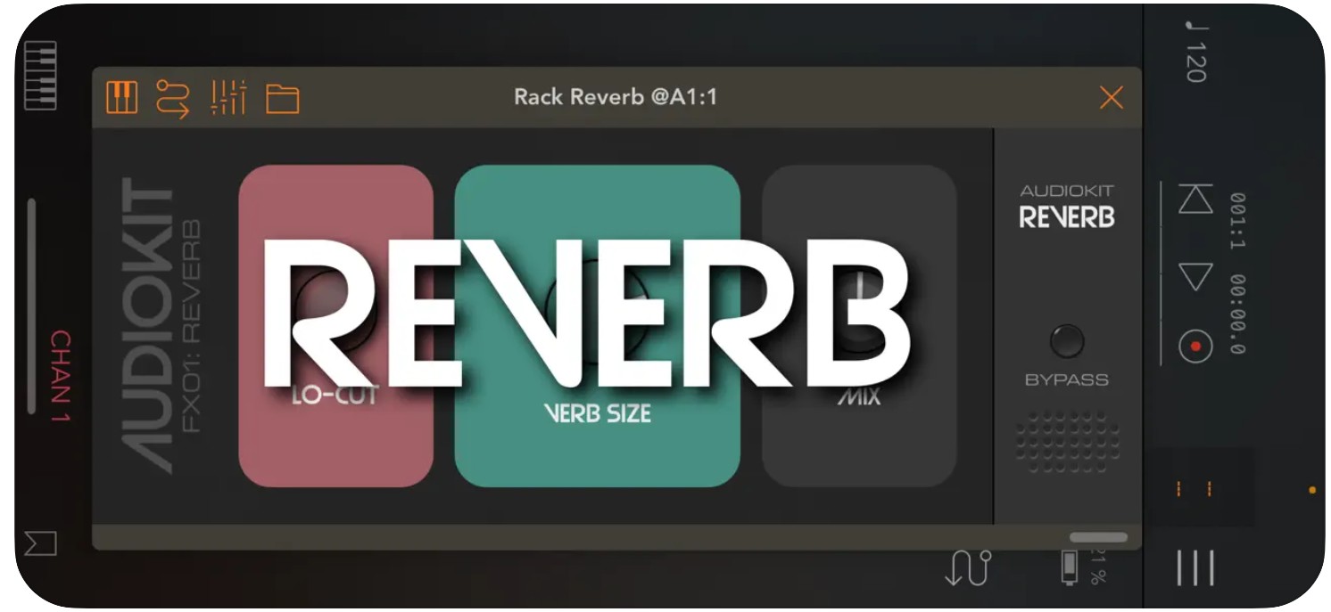 AudioKit Reverb1