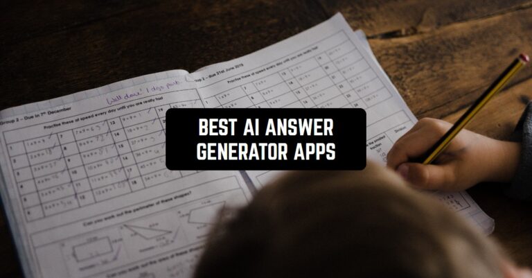 BEST AI ANSWER GENERATOR APPS1