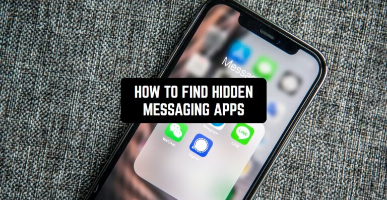 HOW TO FIND HIDDEN MESSAGING APPS1