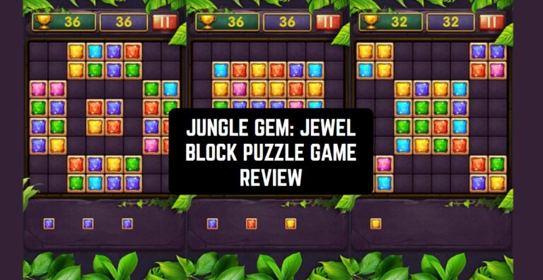 JUNGLE GEM: JEWEL BLOCK PUZZLE GAME REVIEW1