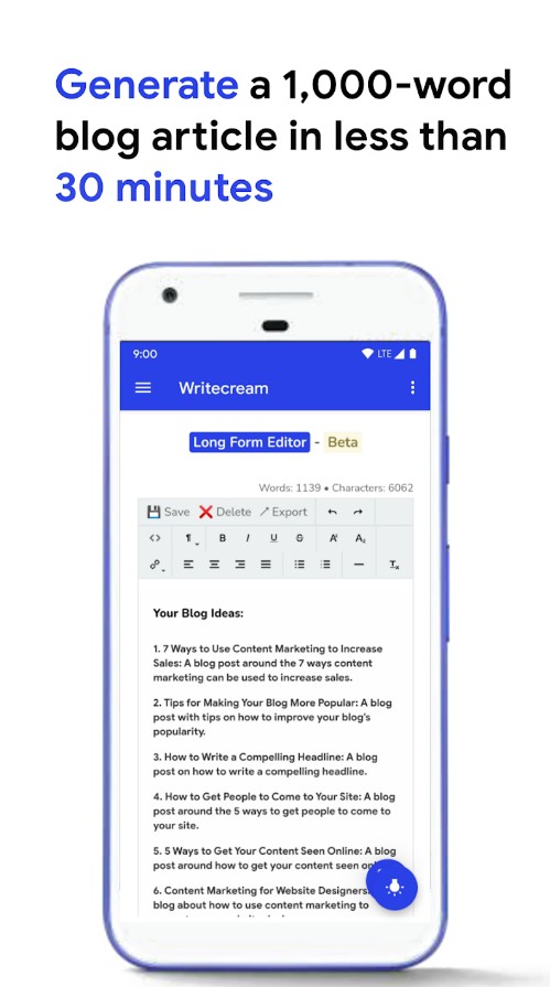 Writecream - AI Content Writer
1