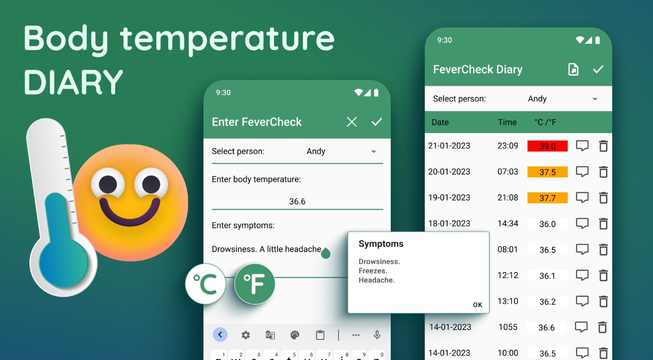 13 Free Apps to Measure Body Temperature (Android & iOS