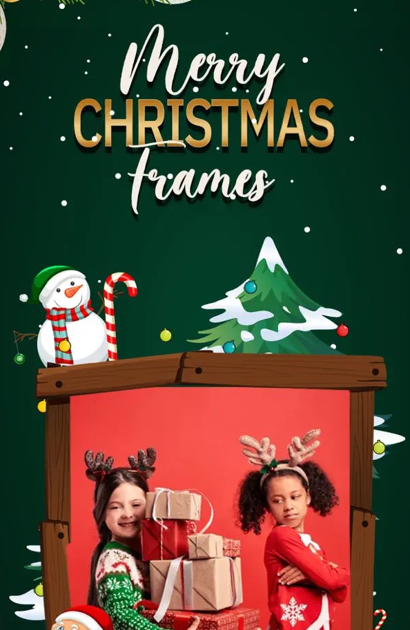 Christmas Frames Greeting Card1