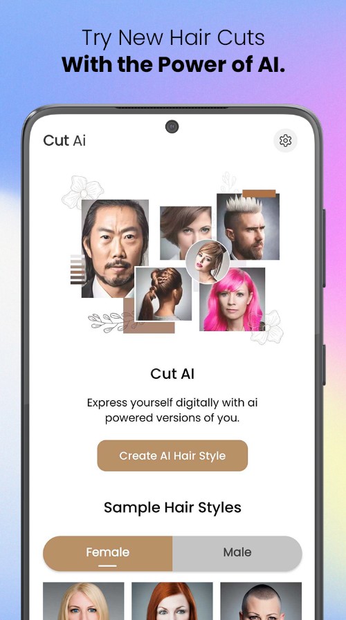 CutAI - AI Hair Style Changer
1
