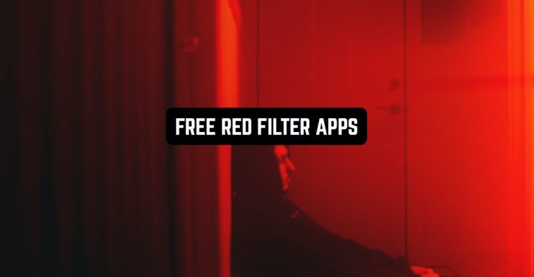 FREE RED FILTER APPS1