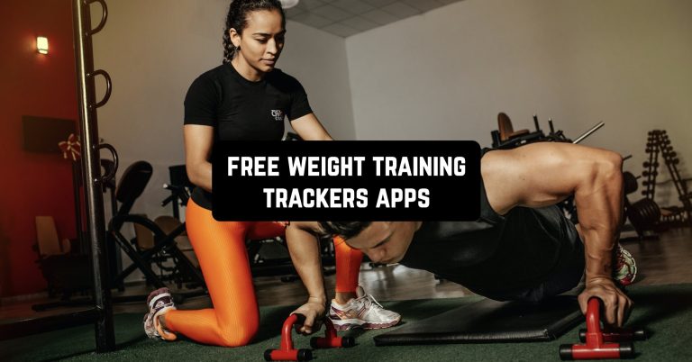 Free Weight Training Trackers Apps