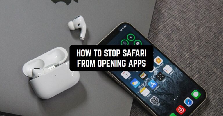 HOW TO STOP SAFARI FROM OPENING APPS1