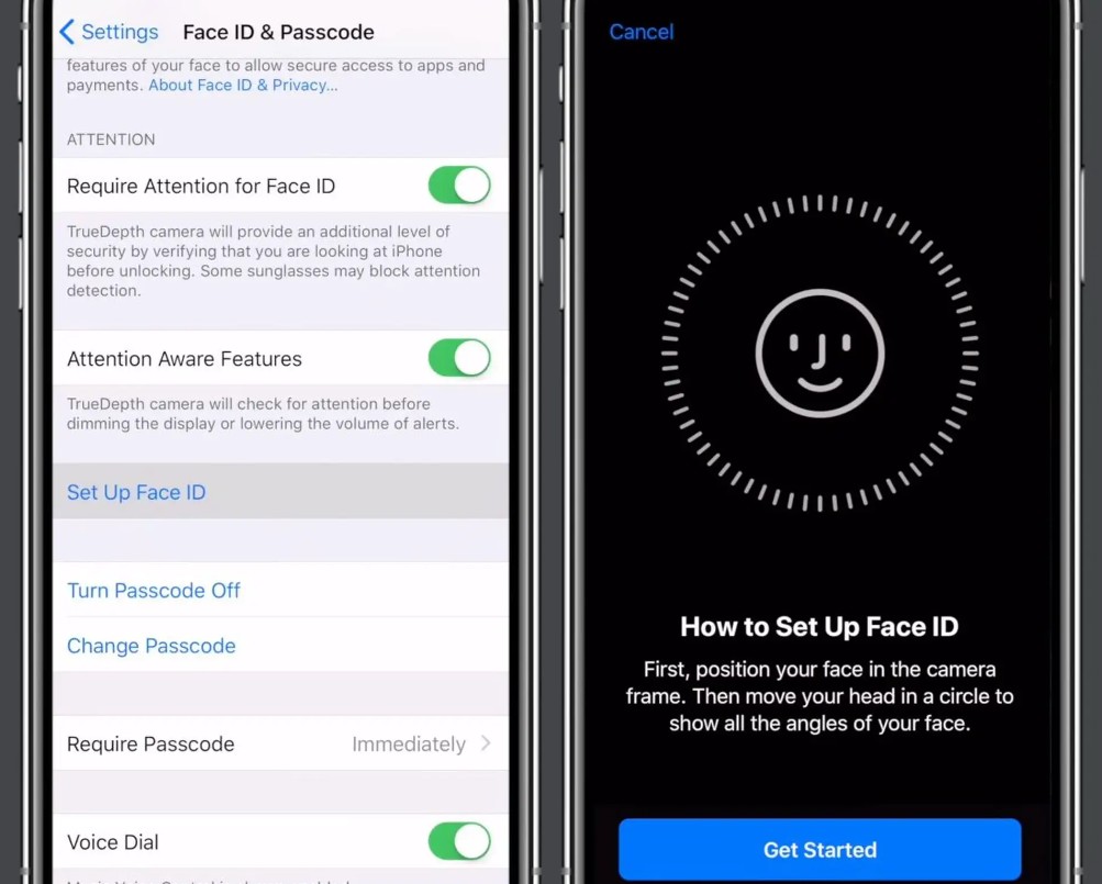 Unlocking Apps with Face ID1
