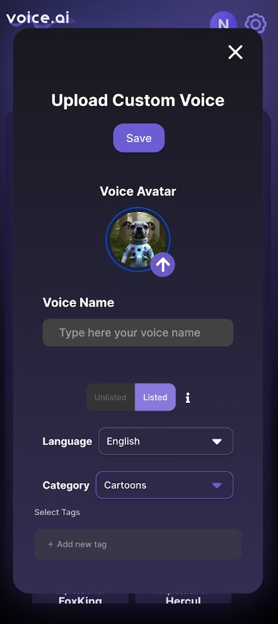 Voice.ai - Voice Universe
2