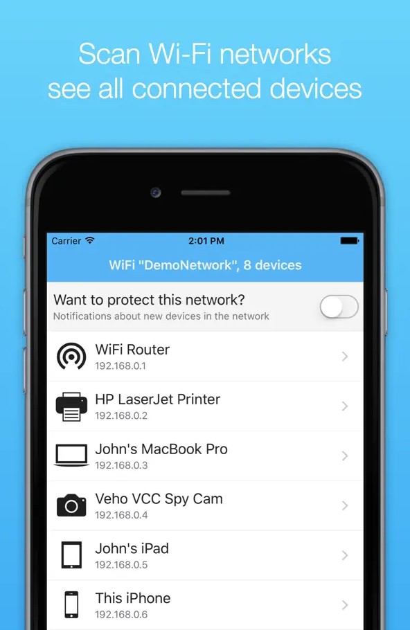 WiFi Guard - Scan devices know who use your Wi-Fi to protect your network from intruders1